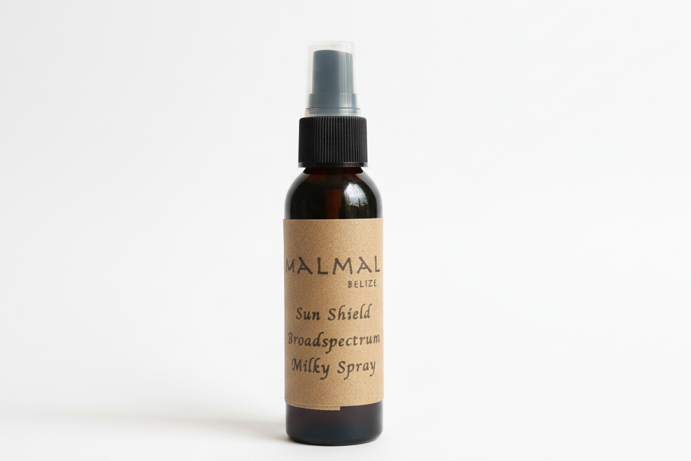 Sun Shield Broadspectrum Milky Spray - Natural Non-Toxic Sunscreen SPF 30