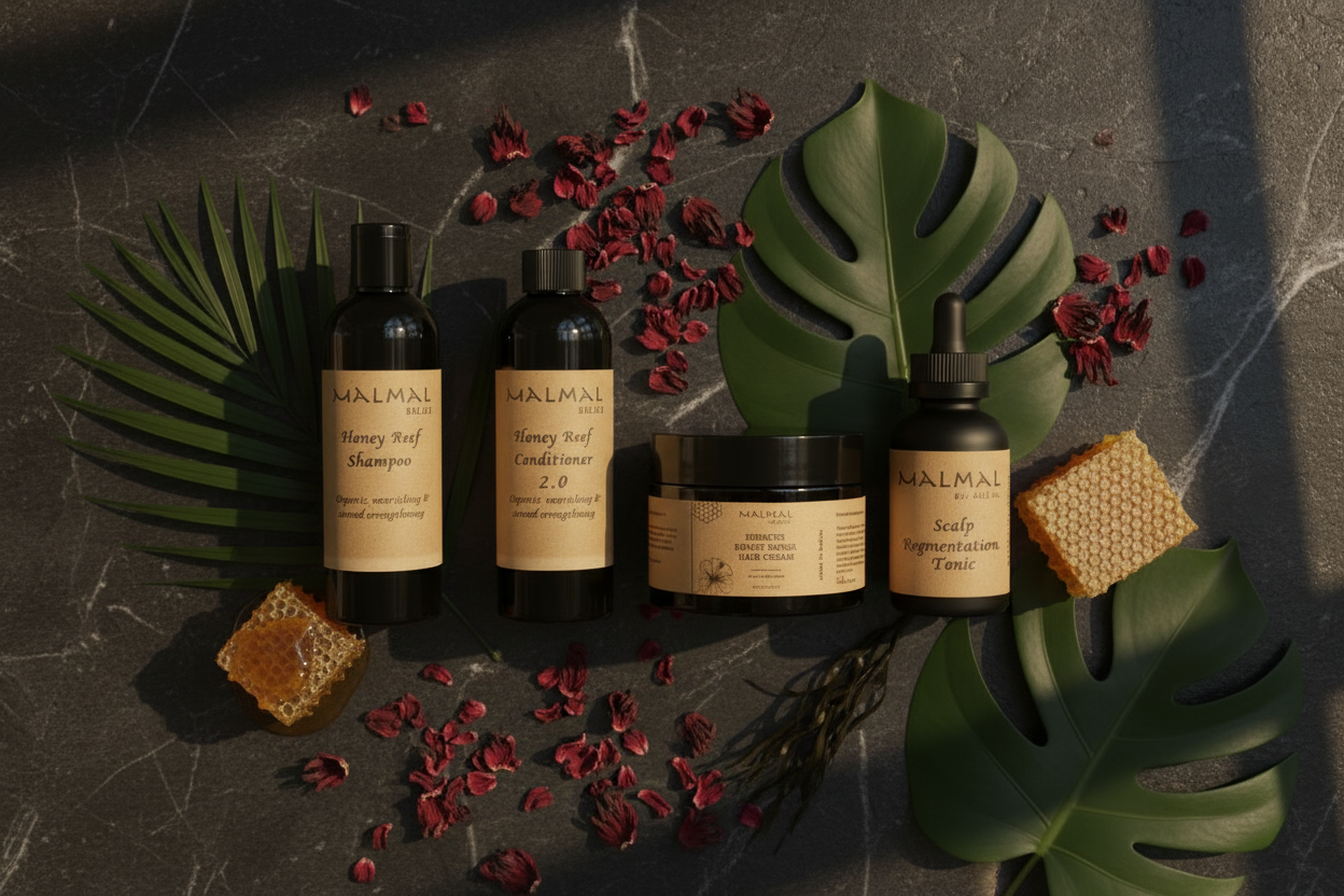 Hair Rescue Kit - Flat Lay